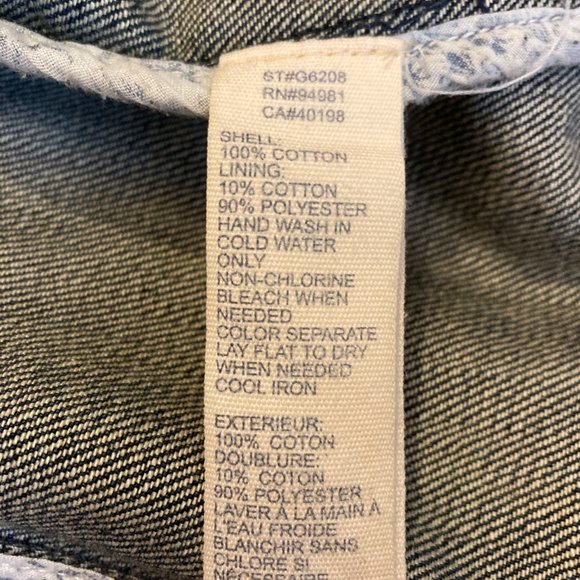 Distressed Jean Jacket - Picture 9 of 9